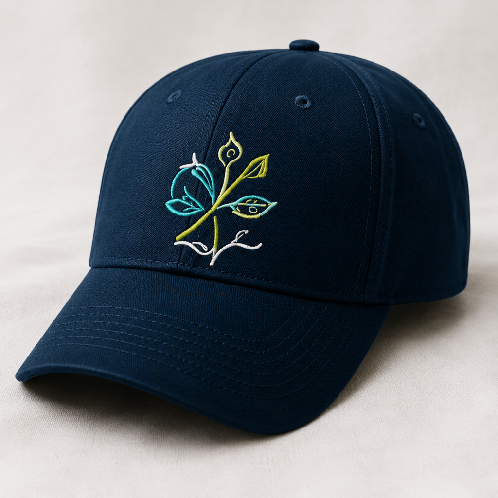 Broderie casquette