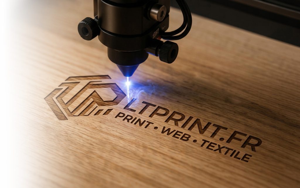 Gravure laser sur bois LTPrint